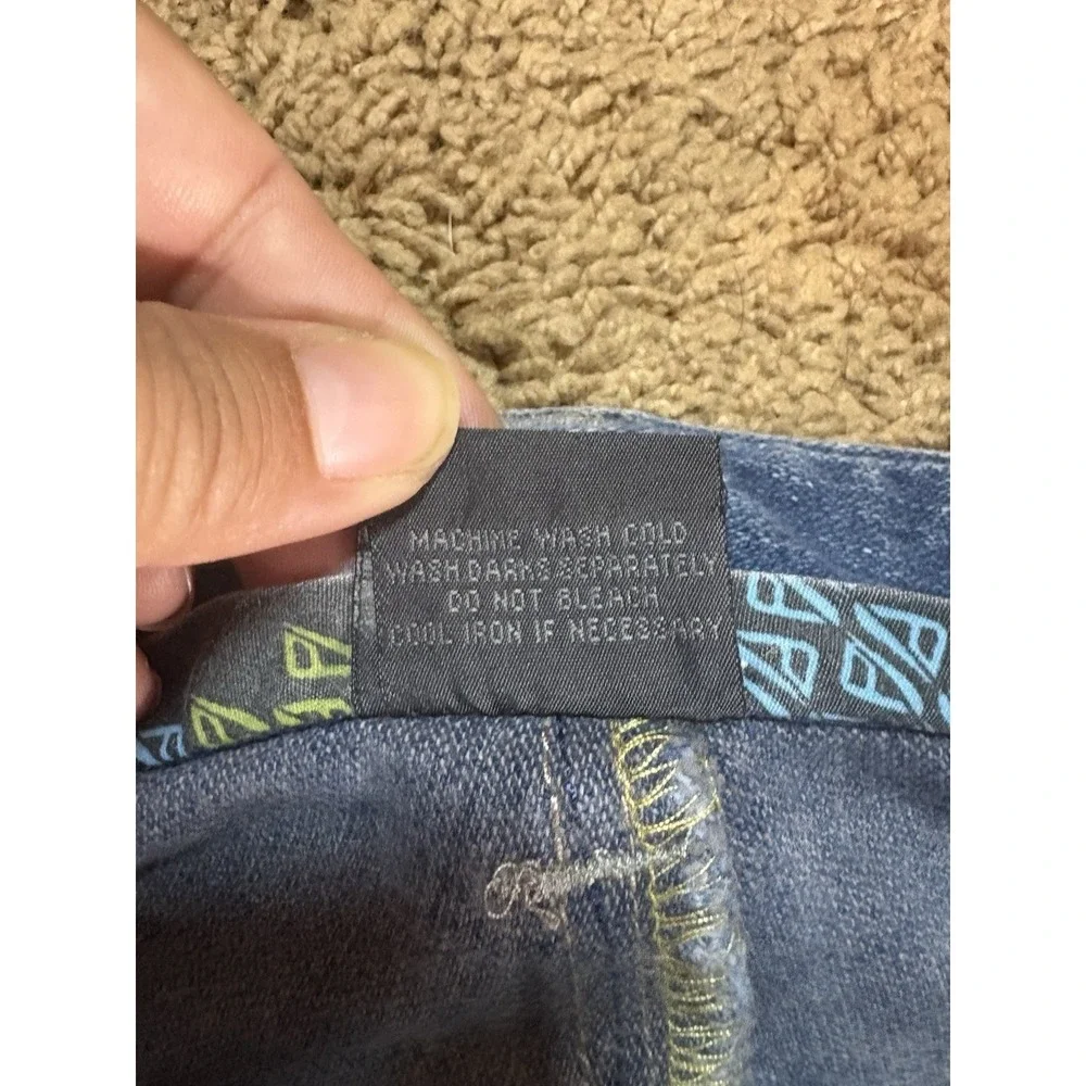 Reef Jean Mens 32x29 N5 Straight Leg Relaxed Fit Distressed Low Rise Surf Grunge